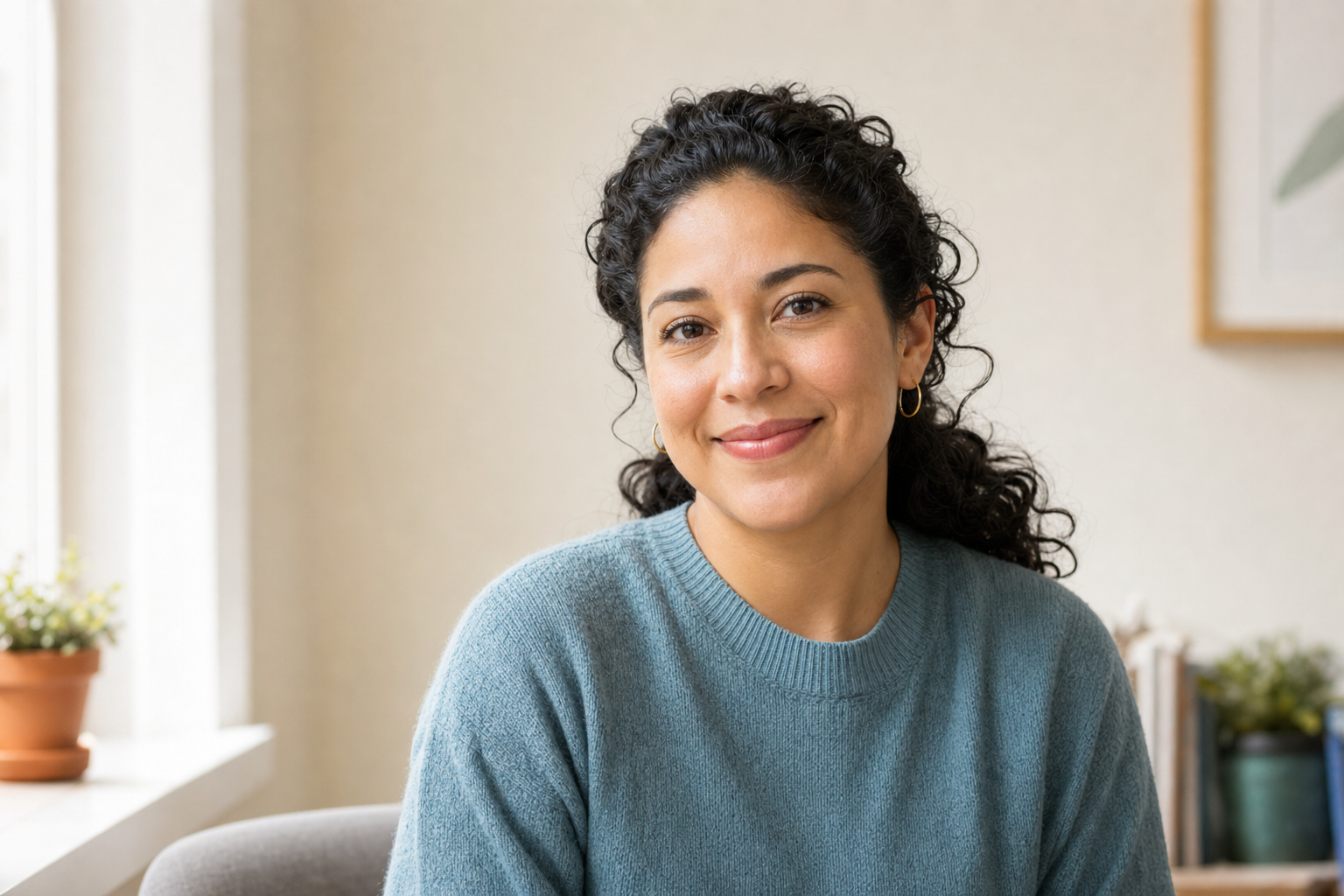 Portrait of Sofia Reyes, a clinician at This Psych.